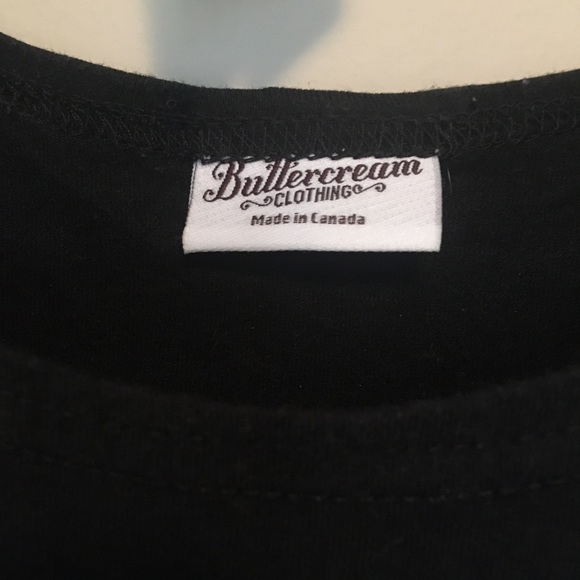 Buttercream clothing black slouchy dress - sz xs - Picture 2 of 3